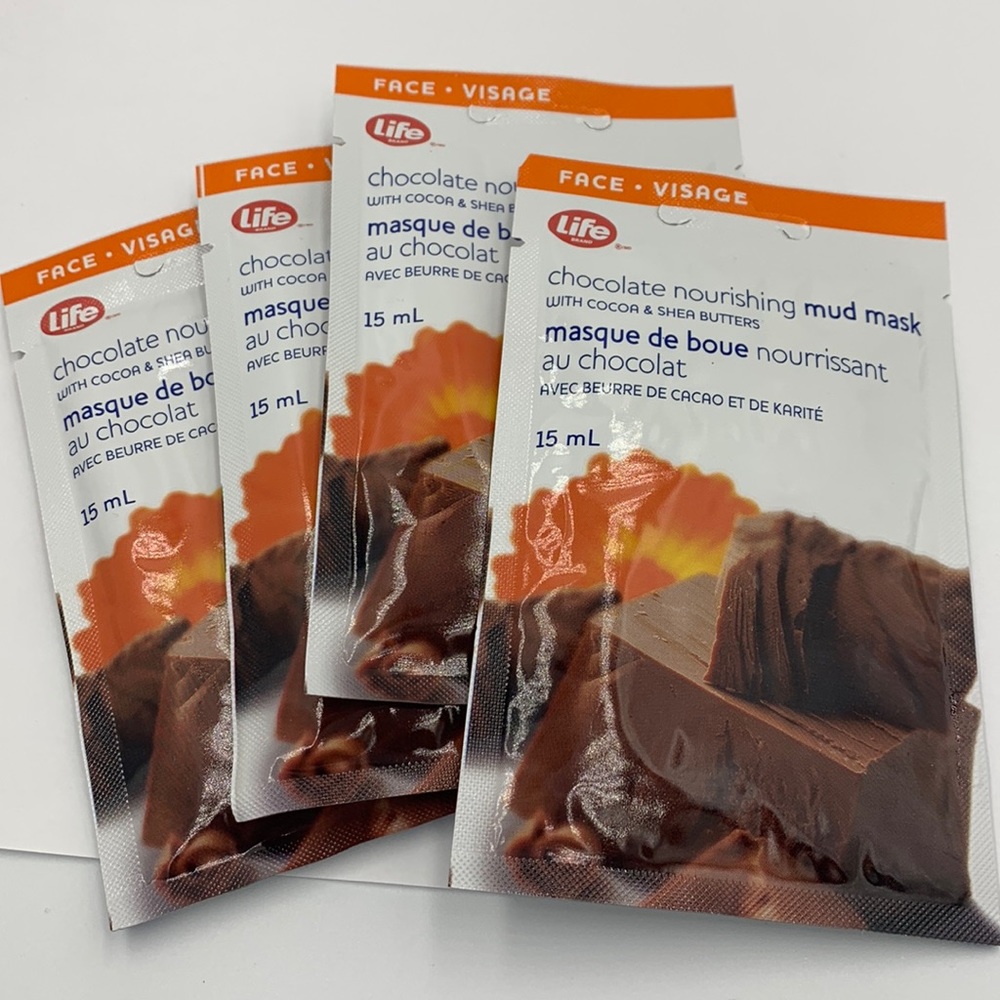 Face mask Chocolate mud masks 4 in box